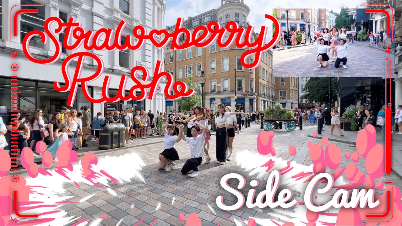 [KPOP IN PUBLIC | SIDE CAM] CHUU (츄) - Strawberry Rush | Dance Cover in LONDON