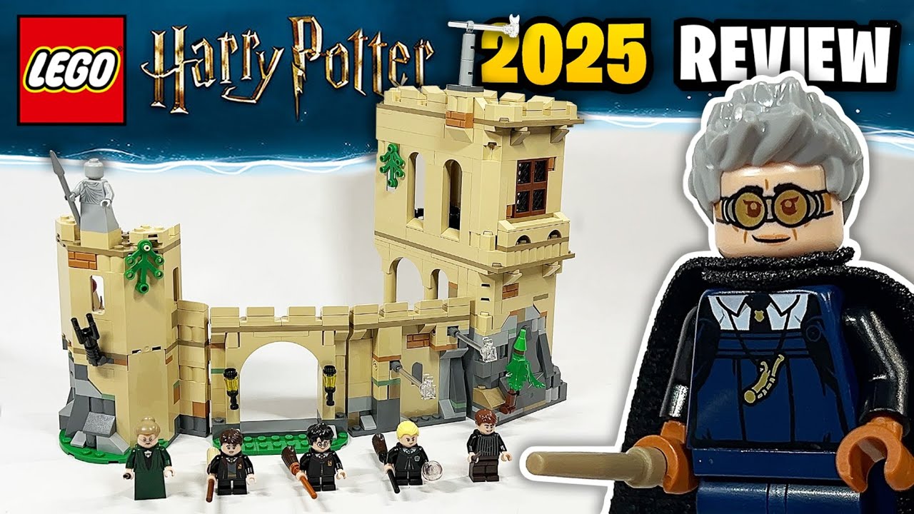 LEGO Harry Potter Hogwarts Castle: Flying Lessons (76447) - EARLY 2025 Set Review