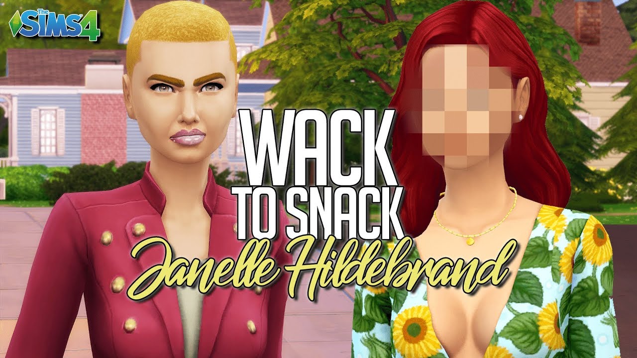 WACK TO SNACK: Janelle Hildebrand | The Sims 4 100 Baby Challenge