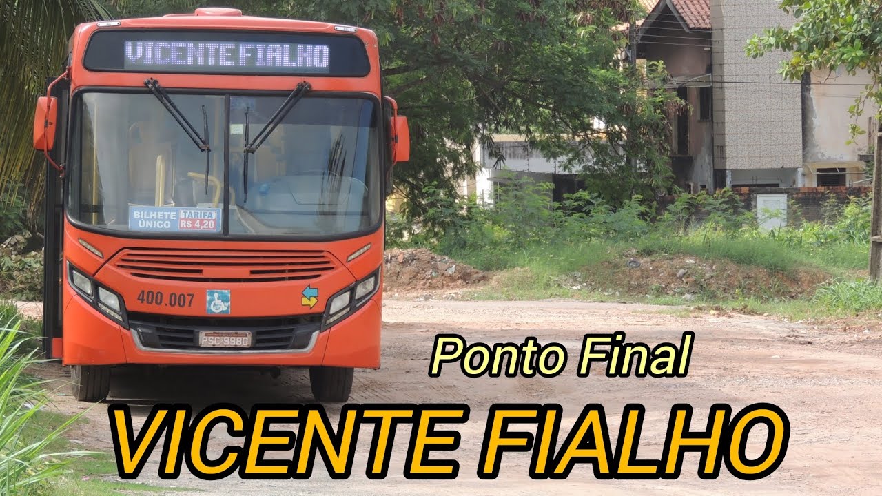 Transportes Slz|Movimentação de Ônibus no Ponto Final da Vicente Fialho São Luís-MA