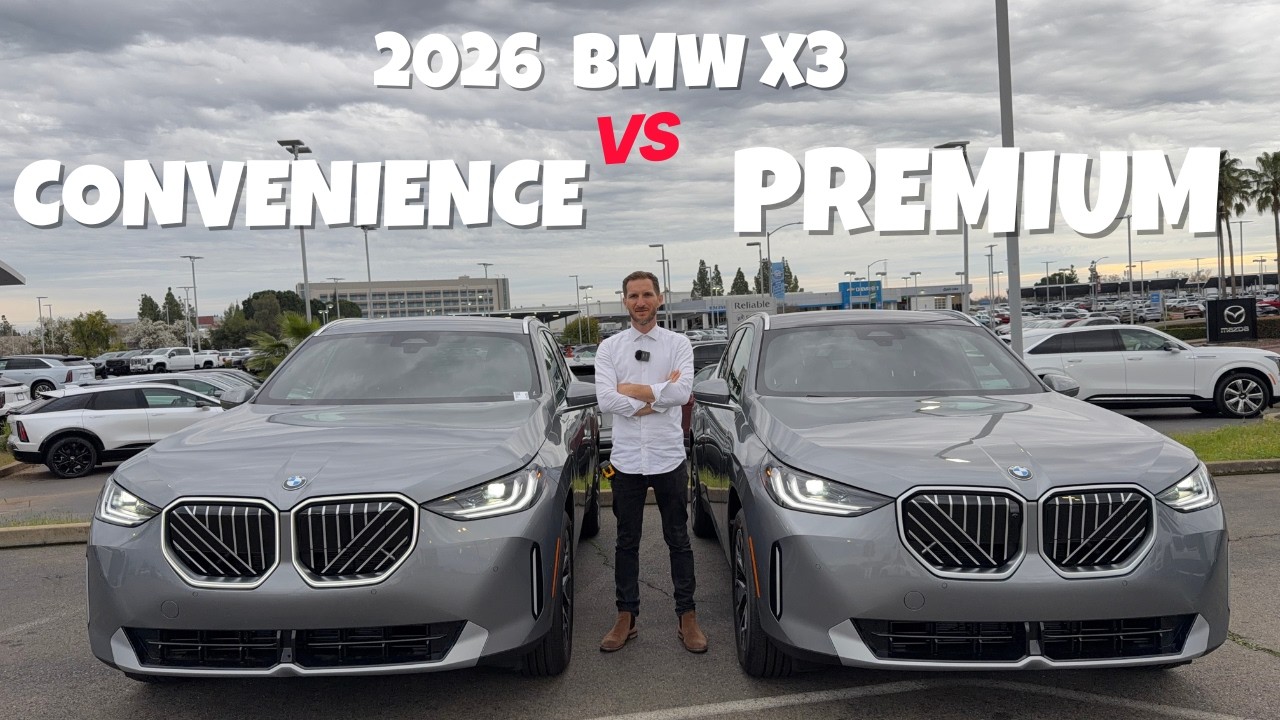 2026 Bmw X3 xDrive30 Convenience vs Premium. Here are the differences!