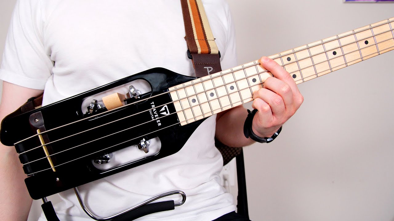Slapping the smallest bass ever sounds UNREAL