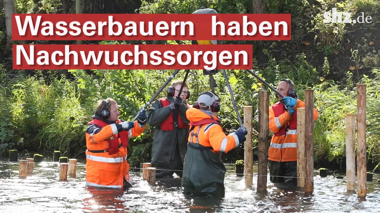 Freie Ausbildungsplätze: Nachwuchssorgen bei den Wasserbauern