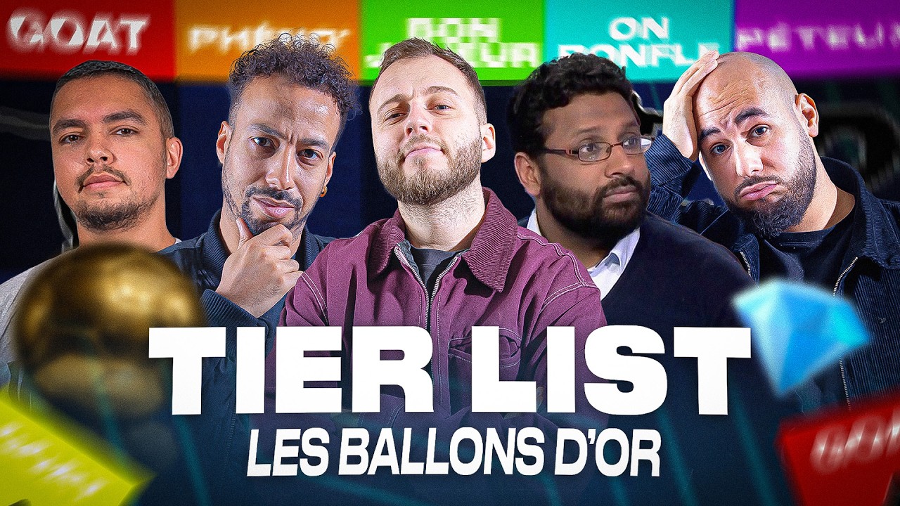 🔴 [LIVE] Les plus beaux Ballons d'Or / Tier list #13