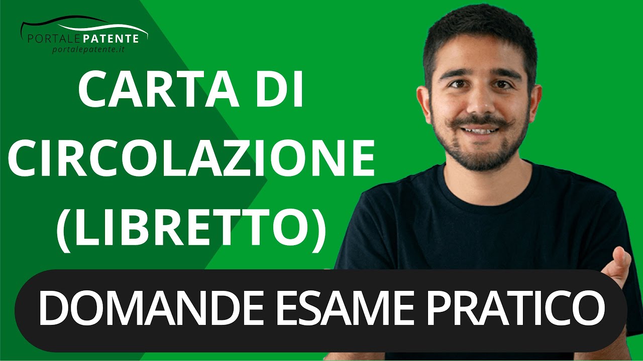 Esame di guida patente B: domande carta di circolazione. Cosa chiede l'esaminatore nella fase 1?