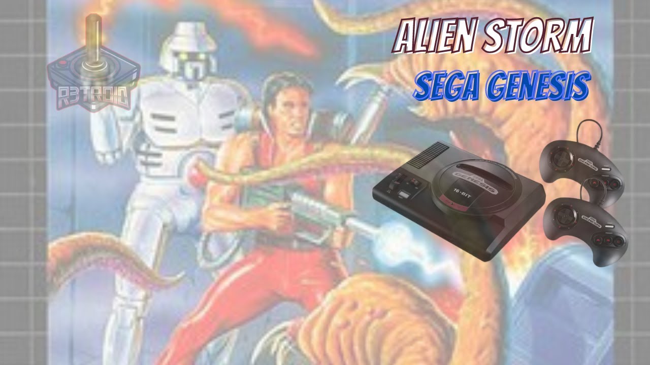 Alien Storm gameplay on Sega Genesis