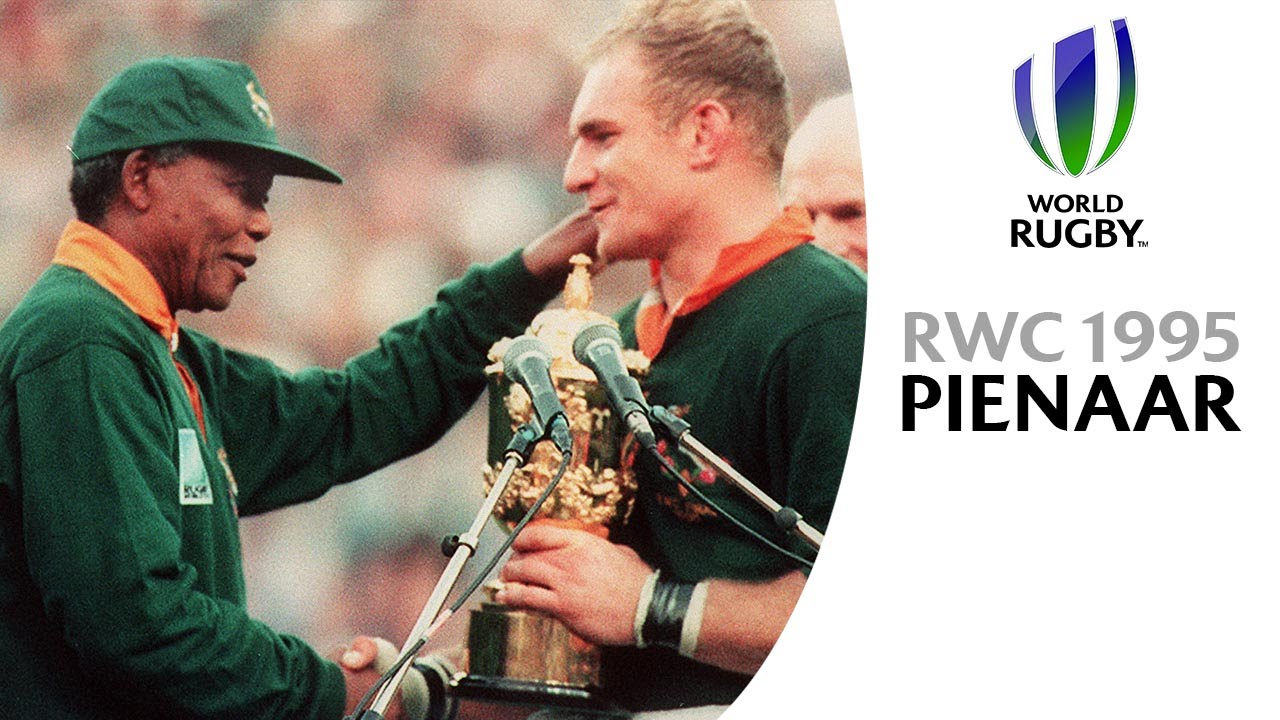 Nelson Mandela & Francois Pienaar moment at RWC 1995