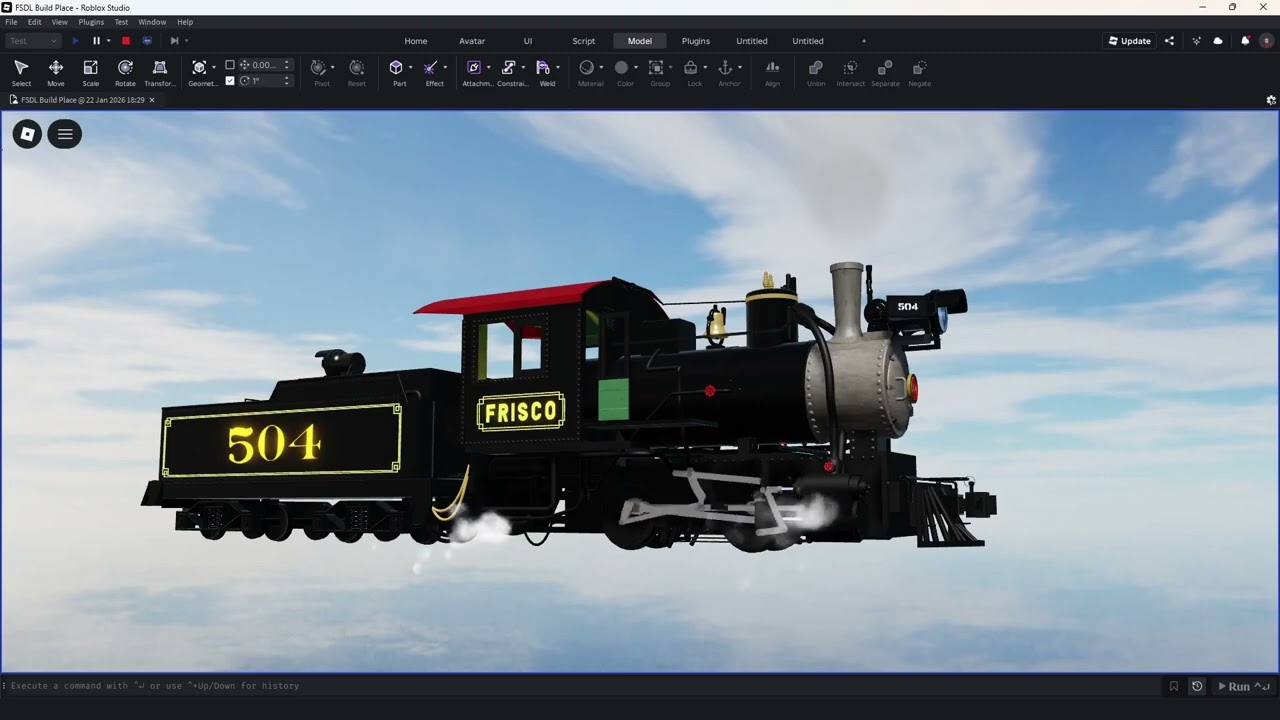 Frisco Silver Dollar Line 504 Roblox Model Valve Gear