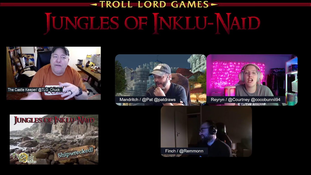 Jungles of Inklu-Naid - Castles & Crusades Actual Play w/ CK Chuck!