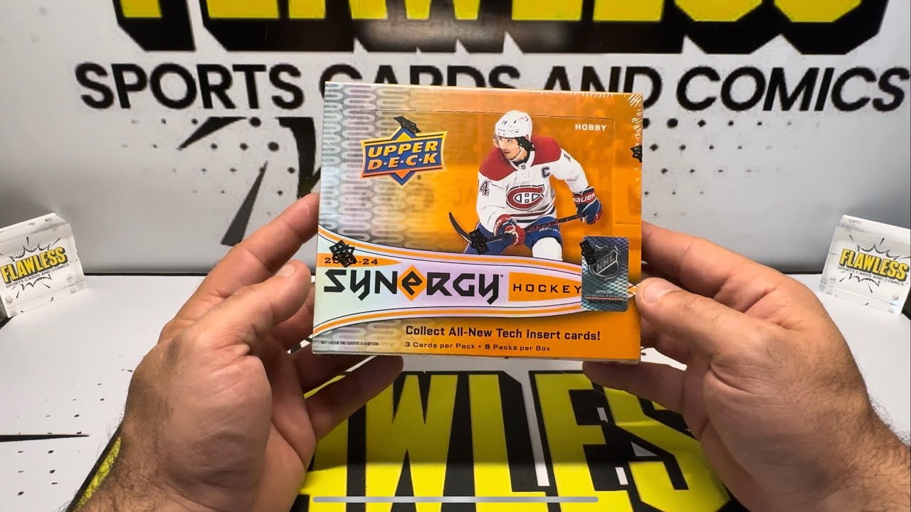 2023-24 Upper Deck Synergy is hitting different Hobby Box Release ♦️Rare Hit Pulled