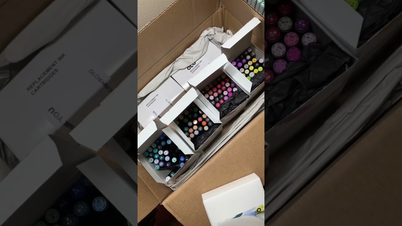 Unboxing NEW Markers! #shorts