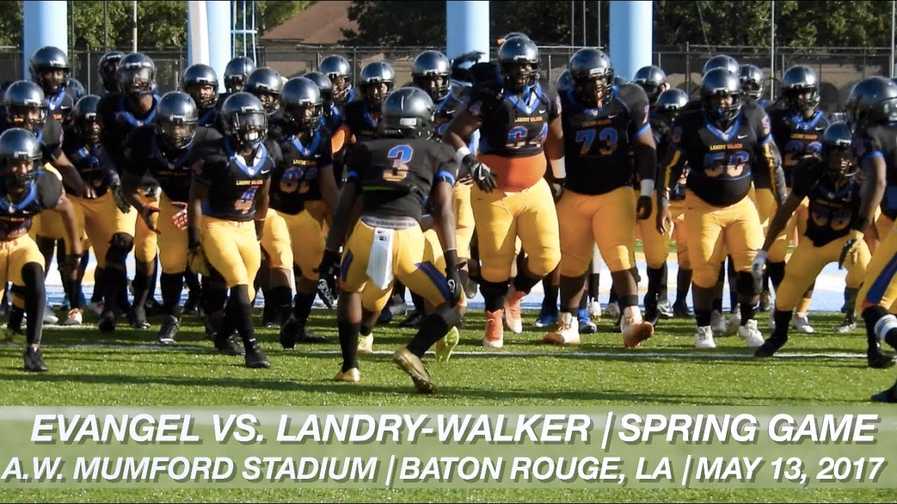 Defending Champs Landry-Walker (5A) & Evangel (Div. 1) Clash in Spring Game