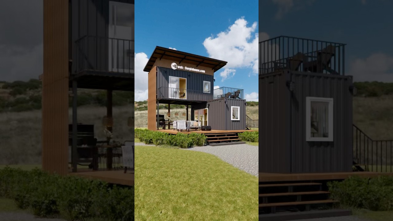 Container house plans (0rder on website - link below comment ) #containerhomes  #tinyhouse