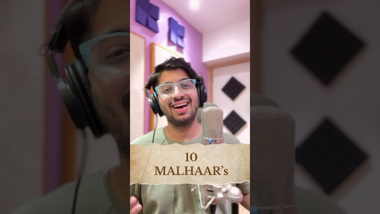 10 Shades of Malhar | Miya malhar | Vishwajeet Borwankar | Ragas | Monsoon Ragas 
