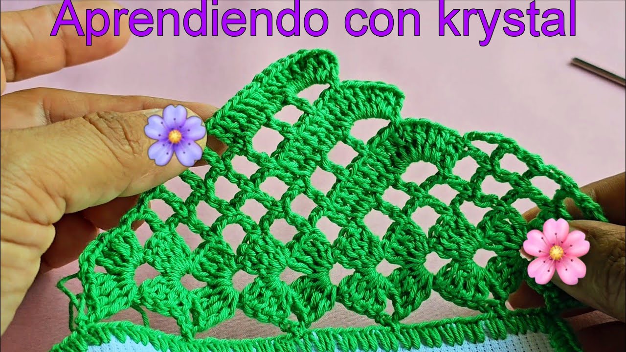 Puntilla #457 es hermosa con detalles lindos 2 colores