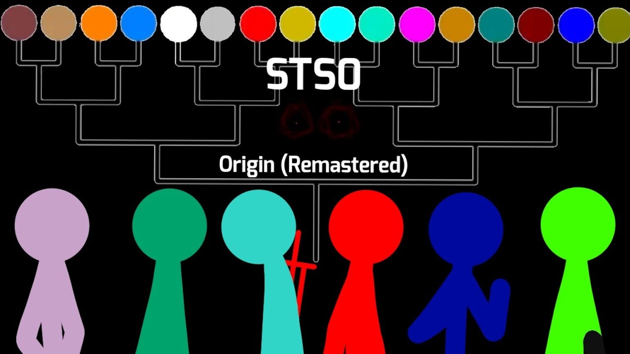 STS0: Origin (Before Stickman Tournament 1) (StickNodes/Pivot Animation) (Remastered)