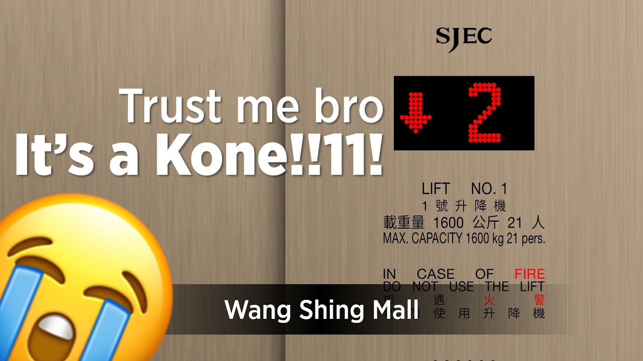 It's a Kone!!11! Why other people saying it's a SJEC?!