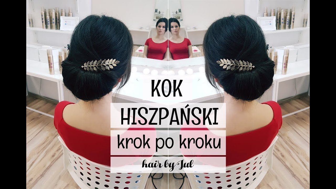 Jak zrobić koka hiszpańskiego? Hiszpański kok krok po kroku - hair by Jul