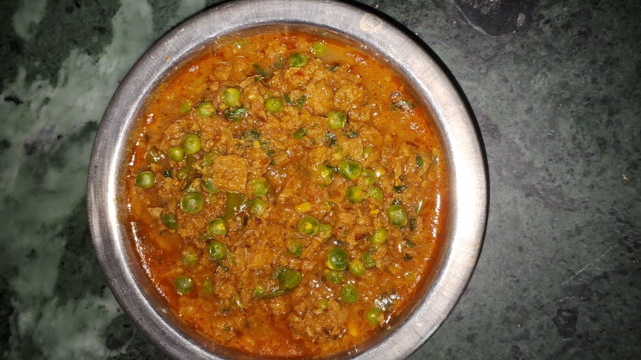 Soya matar keema sbji recipe# food vlog# food lover# foodie# viral food