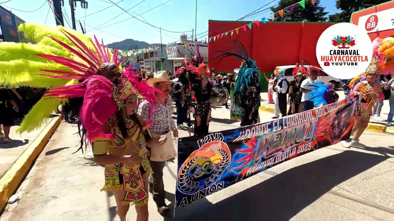 CARNAVAL HUAYACOCOTLA 2025 - La Union 3 Domingo