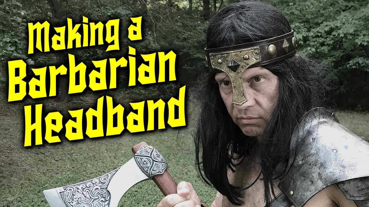 Making A Leather Barbarian Headband
