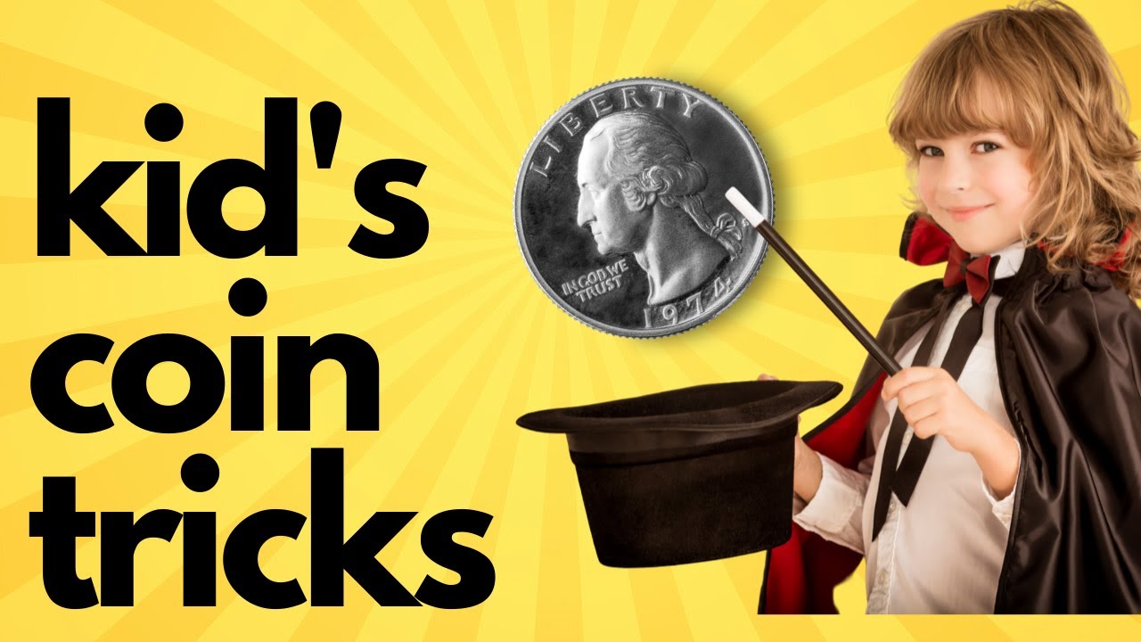 ФОКУСЫ С МОНЕТКАМИ ДЛЯ ДЕТЕЙ! 5 простых фокусов с монетами — #easymagictricks #kidmagictricks #ki...