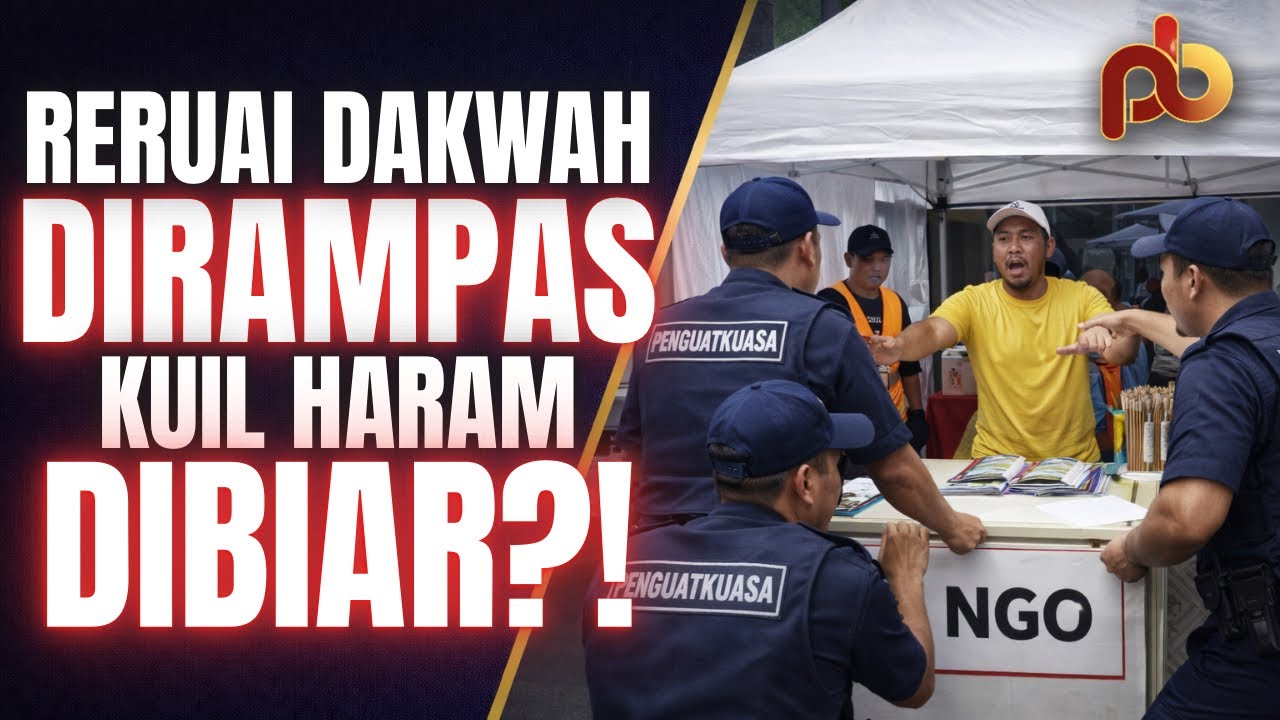 Reruai MRM dirampas, struktur haram besar bagak dibiarkan; mana keadilannya DBKL?