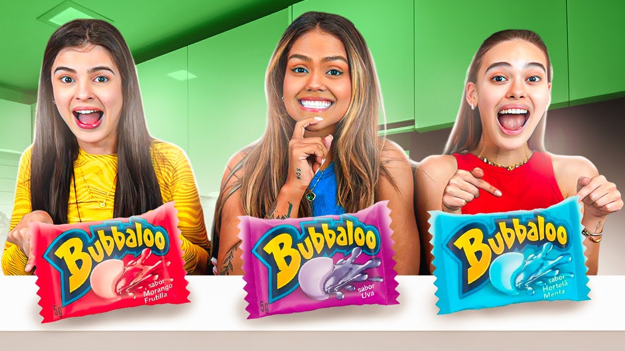 QUAL O SABOR DO CHICLETES???