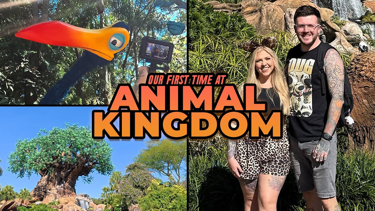 OUR FIRST TIME AT ANIMAL KINGDOM! 🌿✨ Disney World Day 7 | Safari 🦒 Pandora 💙 & Epcots Luminous 🌍