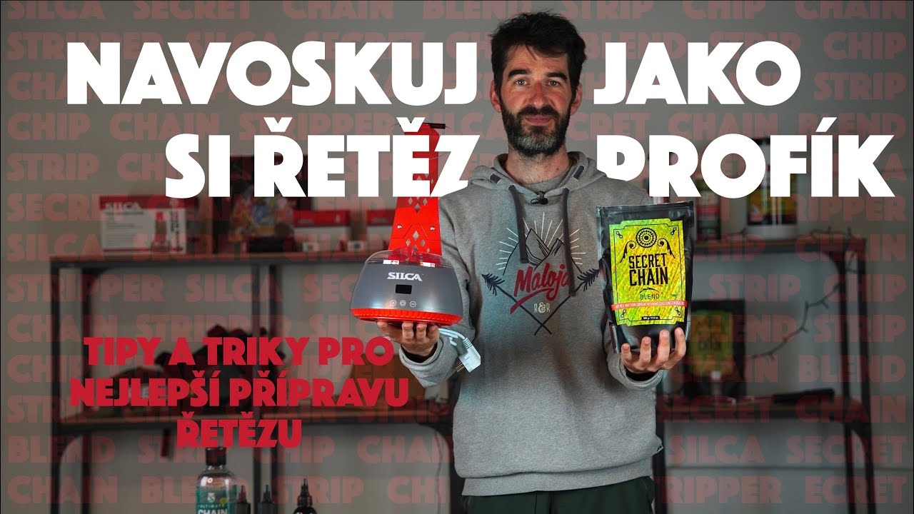 Příprava řetězu doma - díky SILCA Strip Chipu je to EASY!
