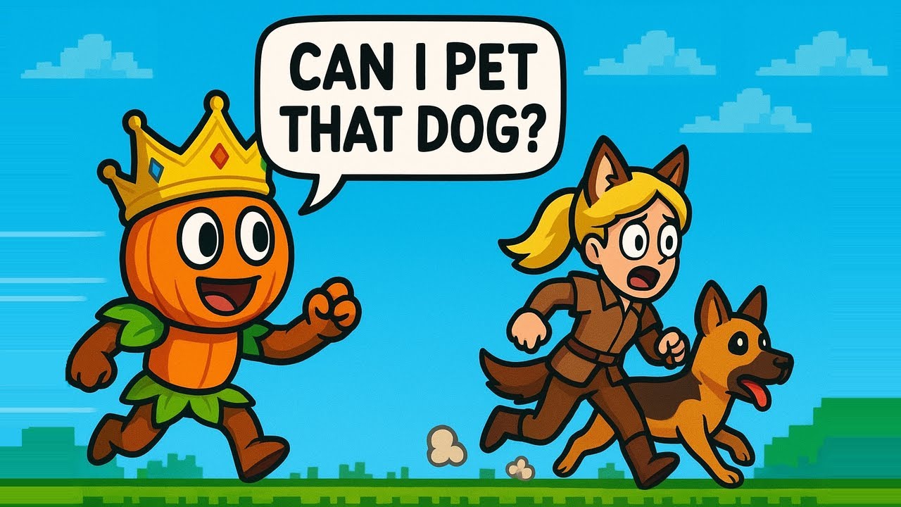 Terraria but I NEED to Pet That Dog!