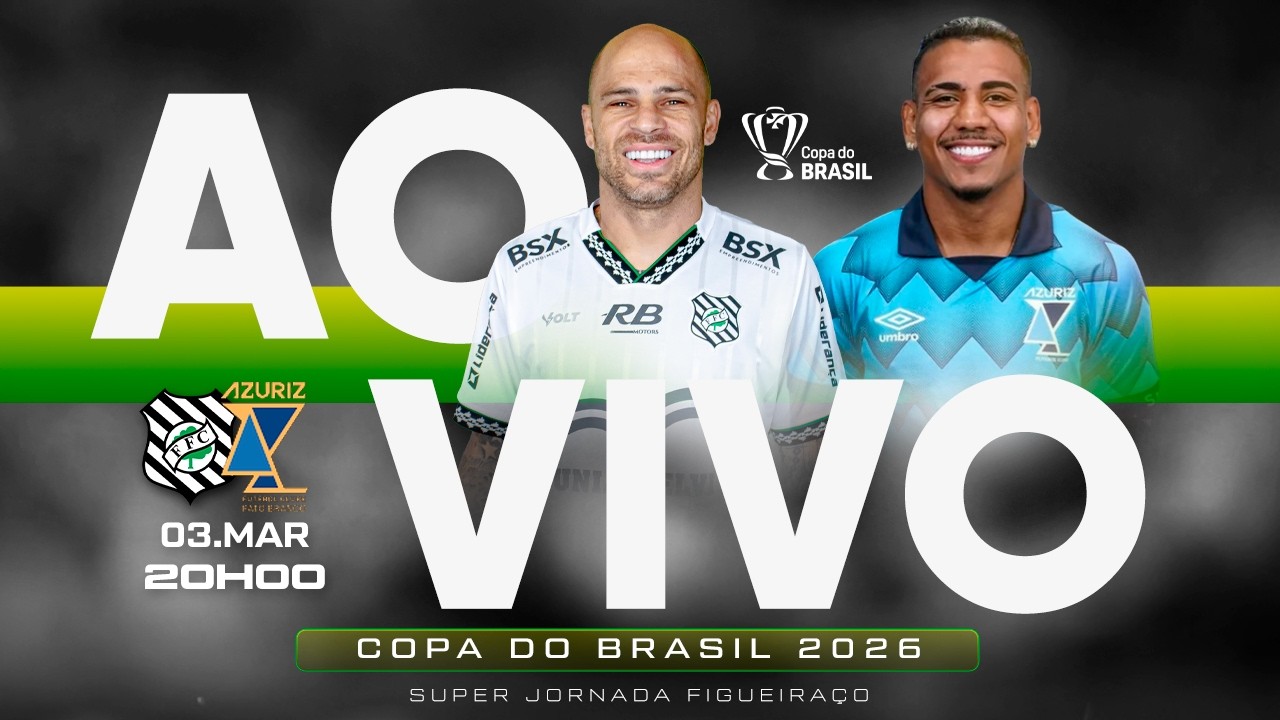DIRETO DO SCARPELLI - FIGUEIRENSE X AZURIZ | 1&ordf; FASE COPA DO BRASIL | JORNADA FIGUEIRA&Ccedil;O - AO VIVO🔴