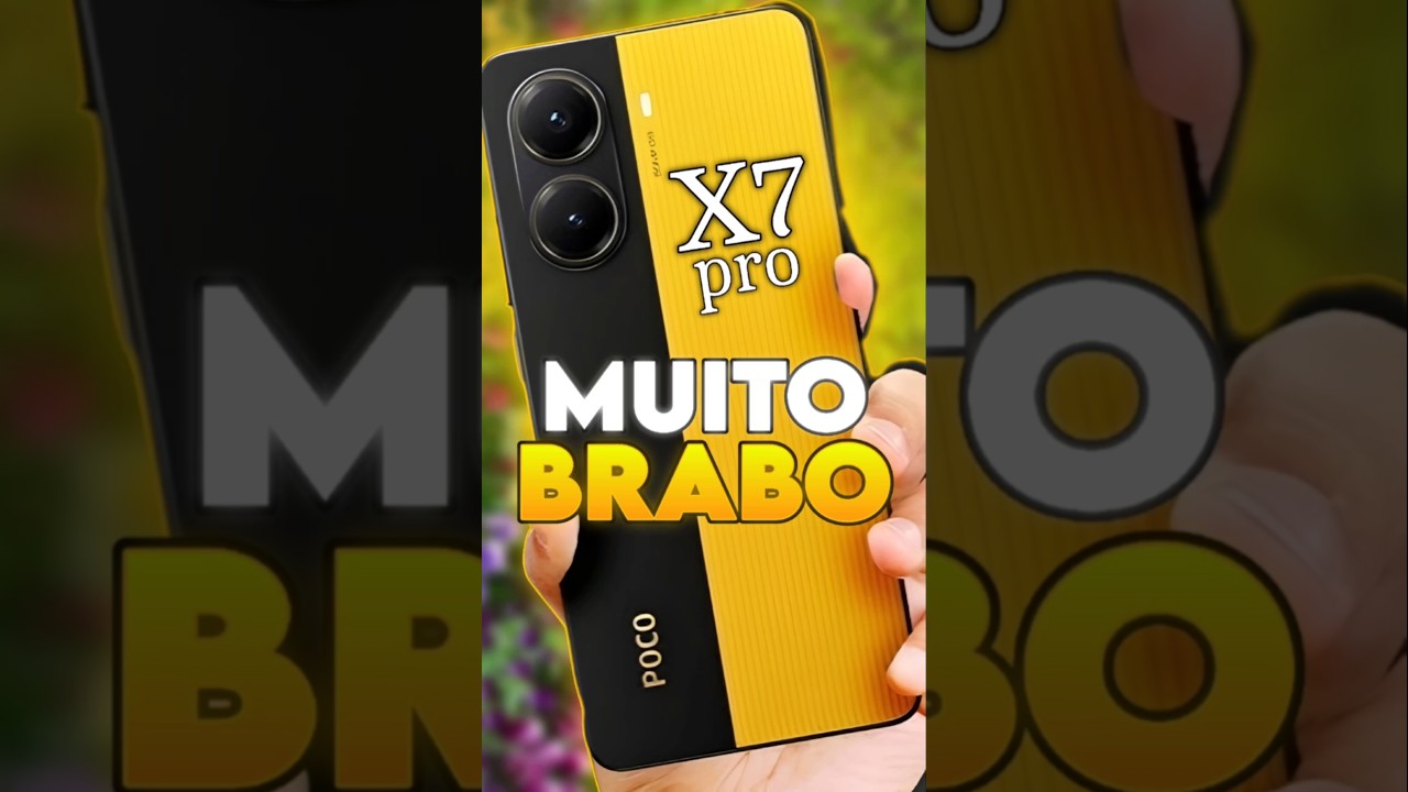 POCO X7 PRO MUITO BRABO!!! #tech #celulares