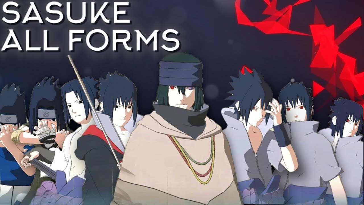 Sasuke Moveset All 8 Forms+Combo+Awakening [Showcase] Naruto Shippuden Ultimate Ninja Storm 4