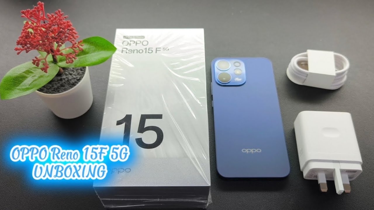 Распаковка OPPO Reno 15F 5G