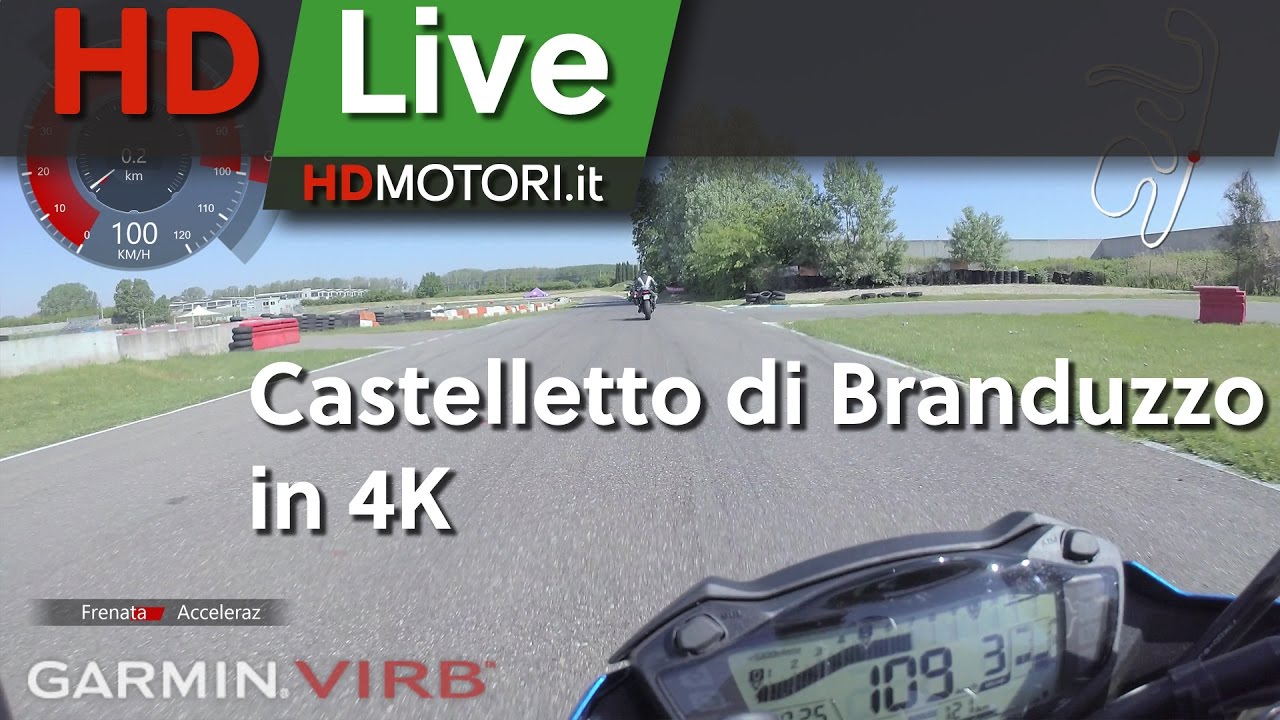 Motodromo Castelletto di Branduzzo: giro in pista in 4K