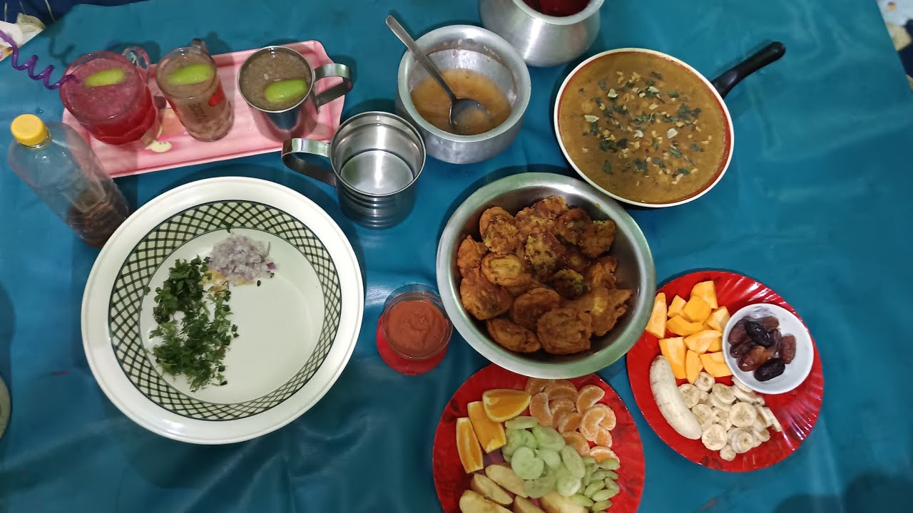 আলহামদুলিল্লাহ ৩ য় রমজান অনেক ভালো কাটলো।  মজার মজার ইফতার। 🦋💞🫶