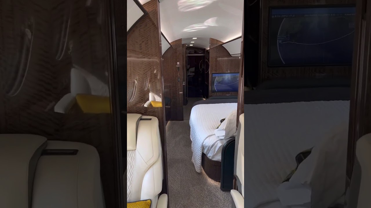 A quick tour of Gulfstream's new  G700 #gulfstream #G700 #O2H2O #privatejet #billionaire
