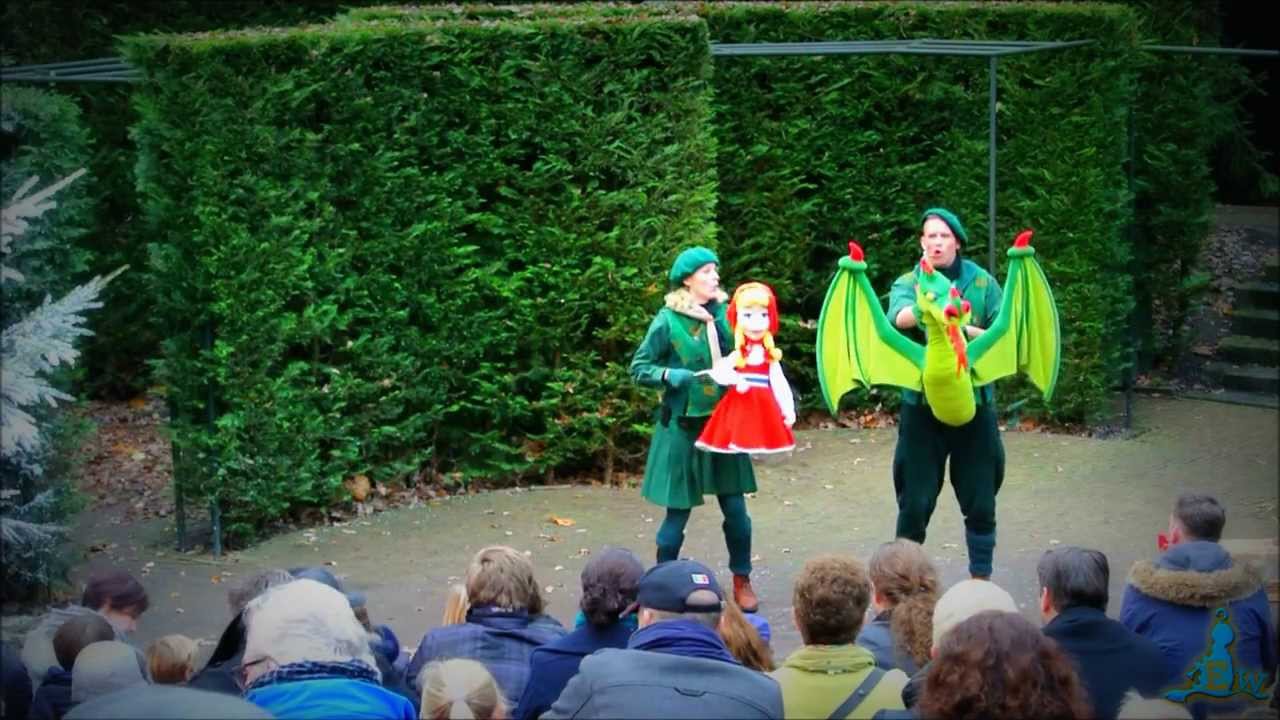 Sprookjesboom Parkshow Sleetje Rijden - Winter Efteling (15-12-2013)