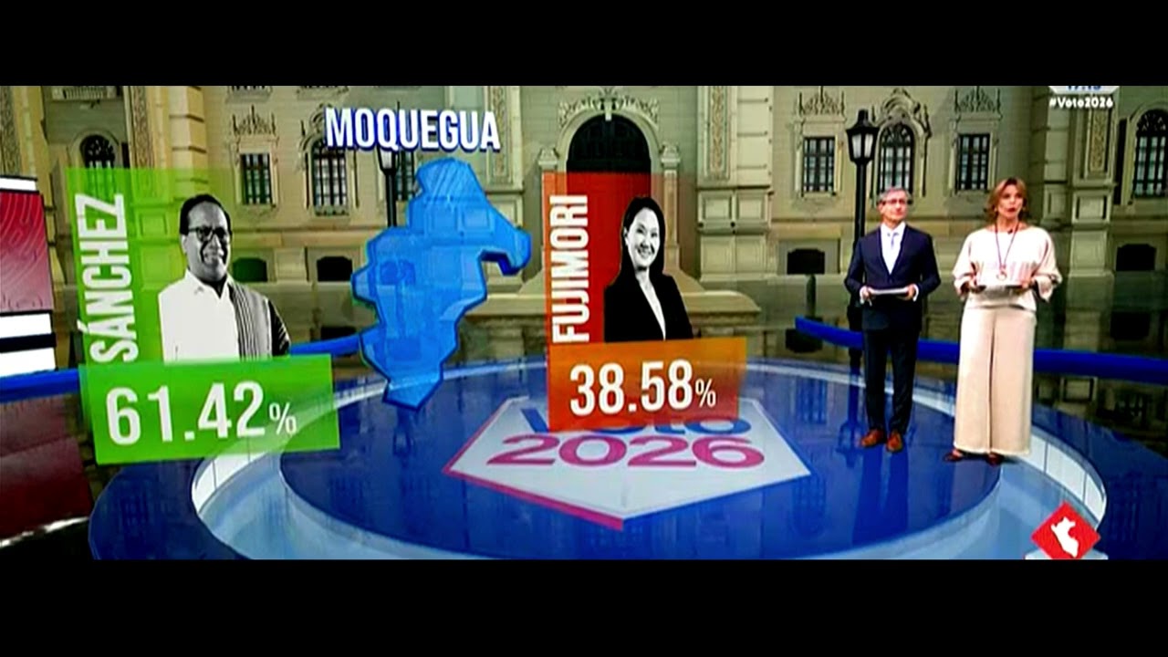 FLASH ELECTORAL SEGUNDA VUELTA POR REGIONES