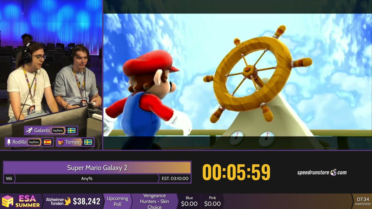 Super Mario Galaxy 2 [Any%] by Galaxtic - #ESASummer25