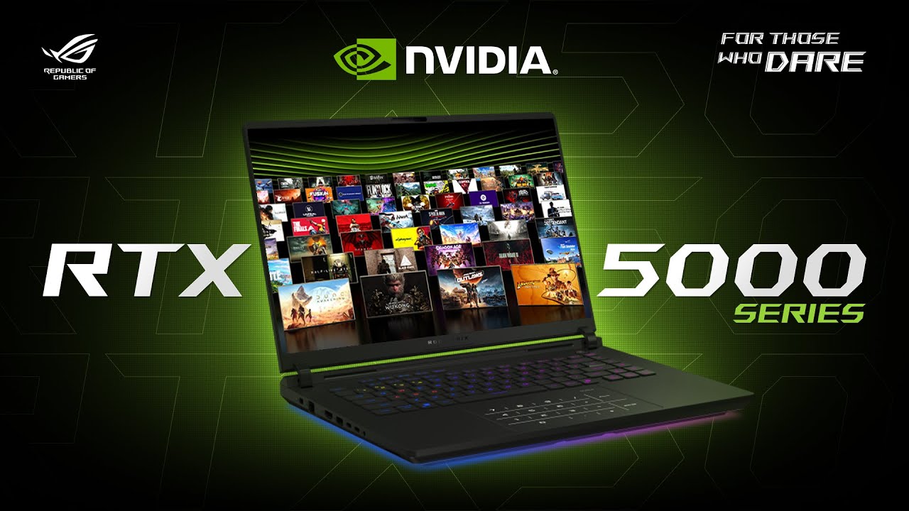 NVIDIA RTX 5000 Series Overview | Explore the new features of our latest #RTX5000 Series laptops