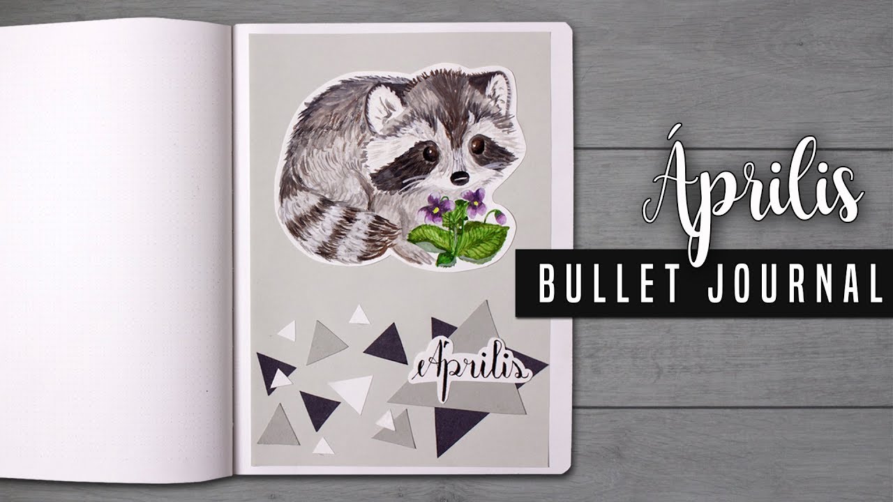 Bullet Journal [MAGYAR] 2018 Április | Kihívás Victorie-val!