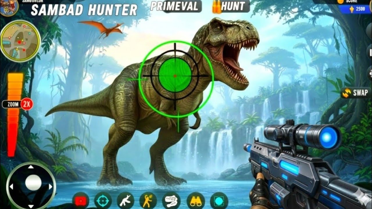 Hunting Giant Dinosaurs in Dinosaur Hunter 3D | Wild Safari Gameplay 2026