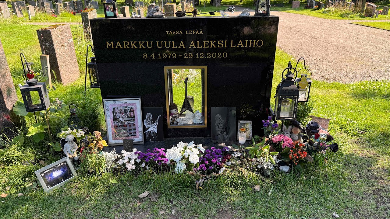 Alexi Laiho´s final resting place