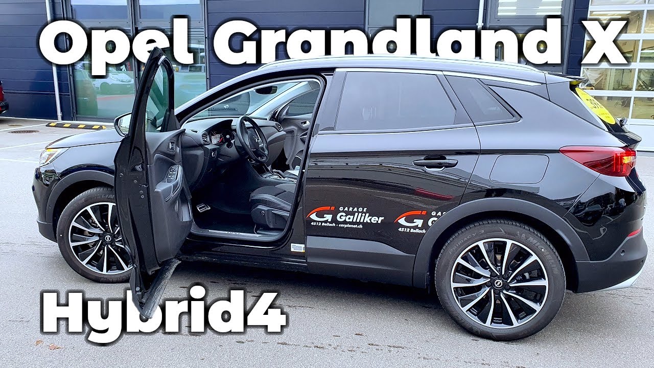 New Opel Grandland X Hybrid4 2020 Review Interior Exterior