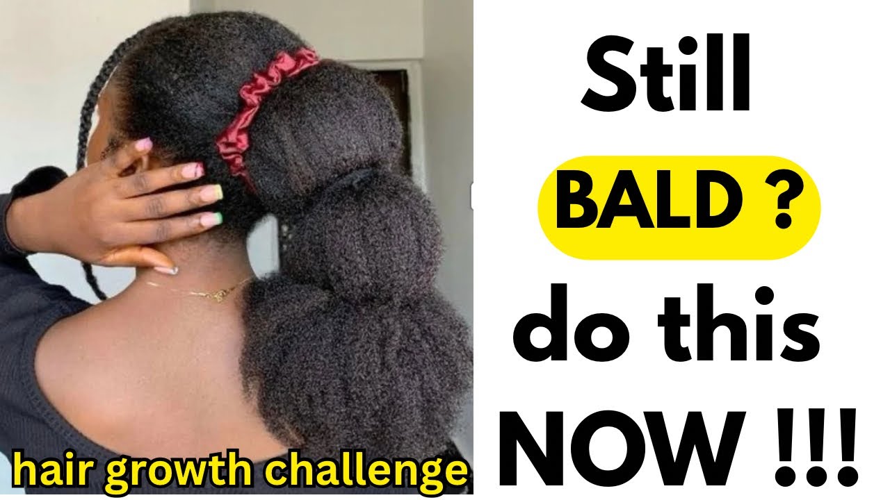 Все еще лысая? Попробуйте это прямо сейчас: 60-дневный челлендж по отращиванию волос, день 18 | Б...