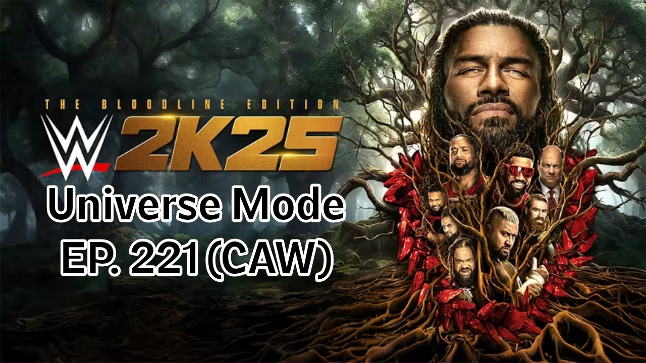 WWE 2K25 Universe mode (CAW) (EP 221)