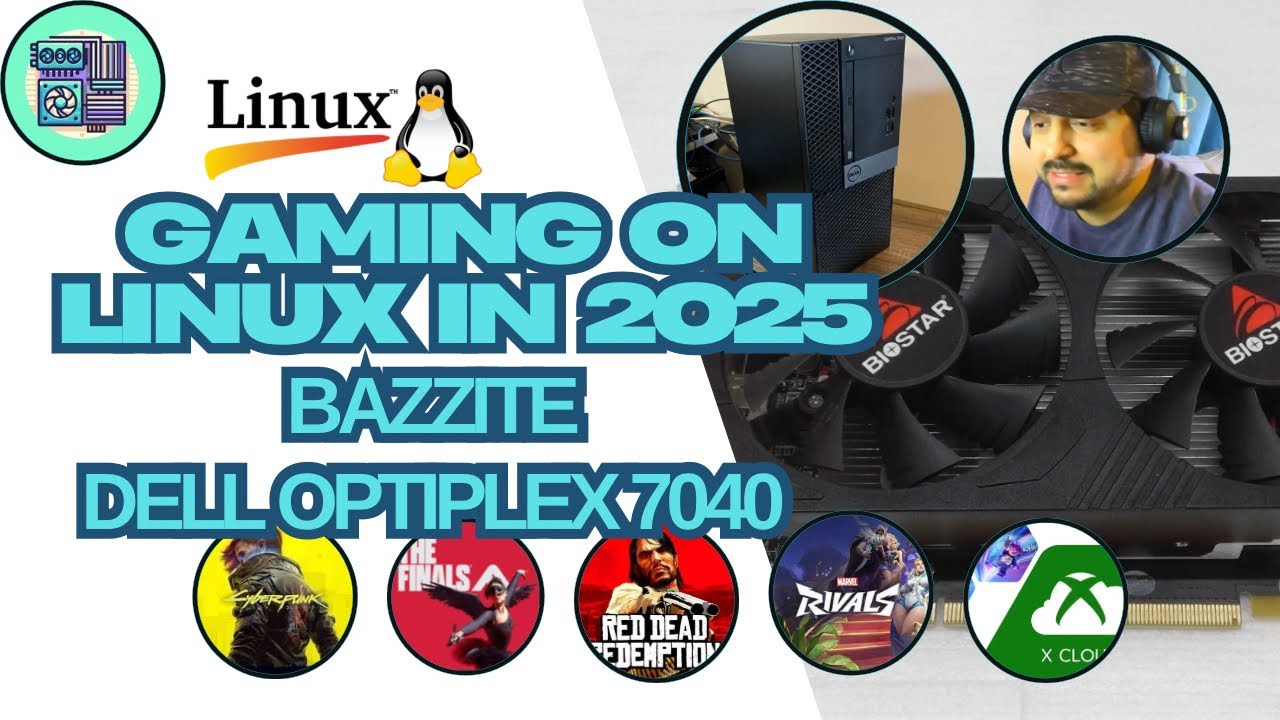 Gaming on Linux (Bazzite) on budget hardware | Dell Optiplex | I5-6500 | RX550