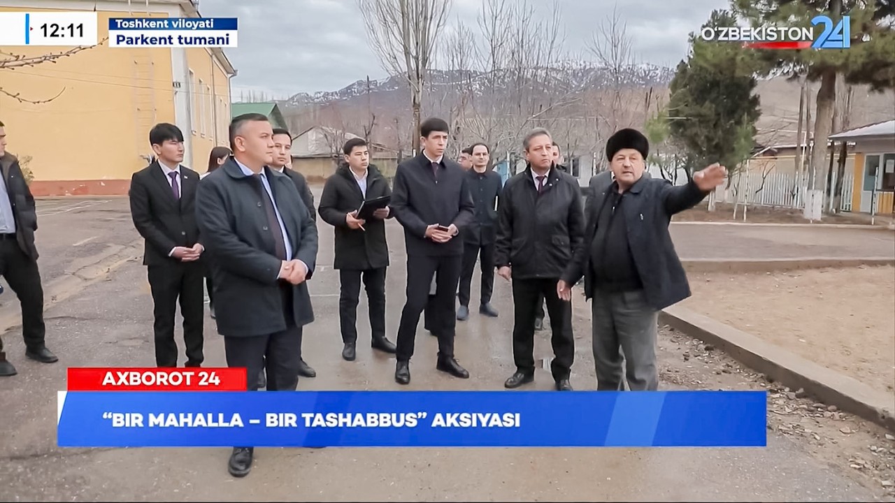 “Bir mahalla – bir tashabbus” aksiyasi Parkent tumanida